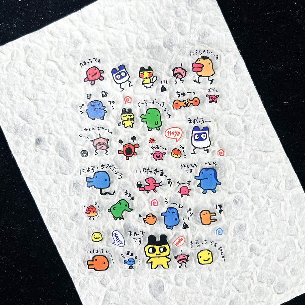 Phone Accessories Cute - Наклейки из ПВХ с электронными питомцами: