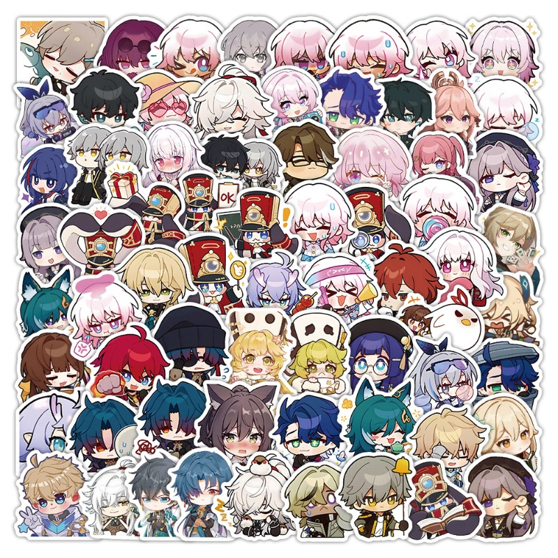 Phone Accessories Cute - Милые стикеры серии Honkai: Star Rail,