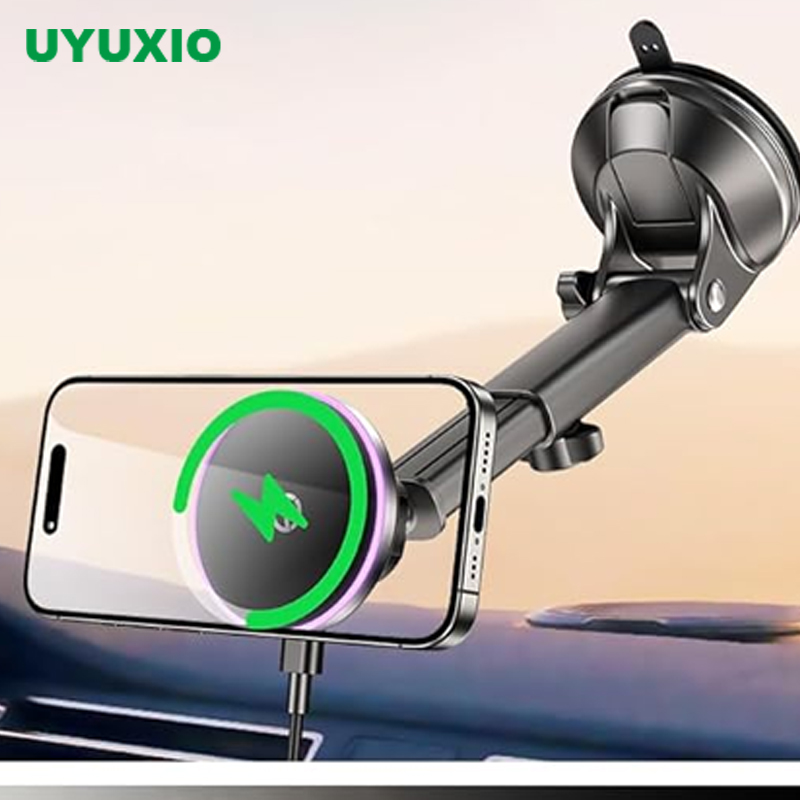 Phone Cooling Fan - UYUXIO 15 Вт Магнитное беспроводное автомобильное