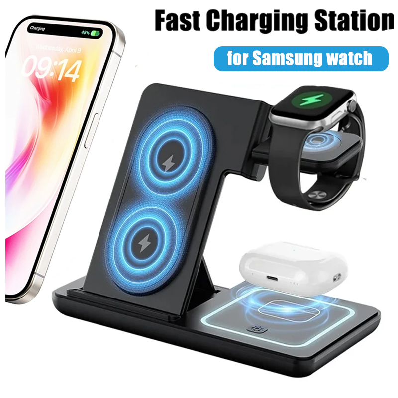 Phone Cooling Fan - Складная настольная подставка для беспроводного зарядного
