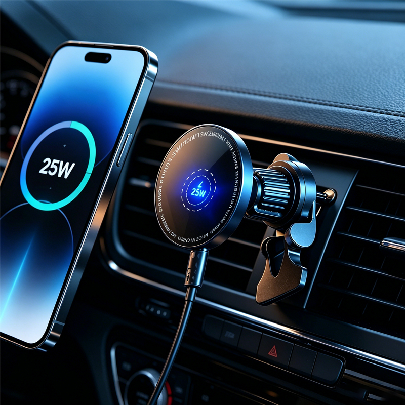 Phone Cooling Fan - Беспроводное автомобильное зарядное устройство UYUXIO с