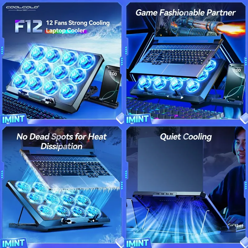 Phone Cooling Fan - Охлаждающая подставка для ноутбука COOLCOLD с