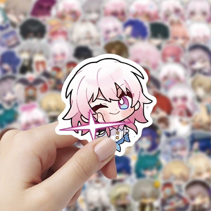 Милые стикеры серии Honkai: St – обзор и цена Phone Accessories Cute