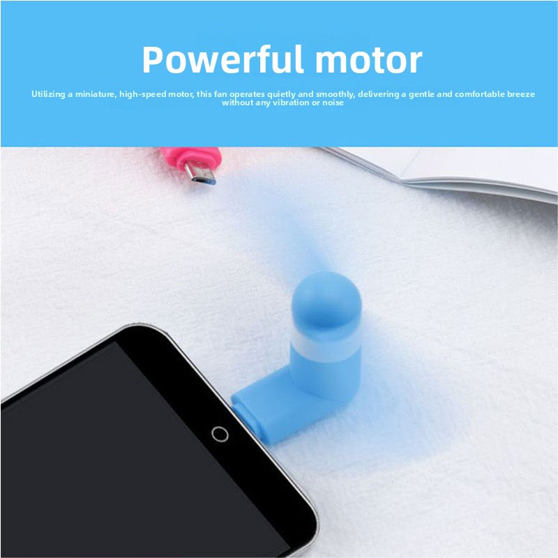Портативный мини-вентилятор Ty – обзор и цена Phone Cooling Fan