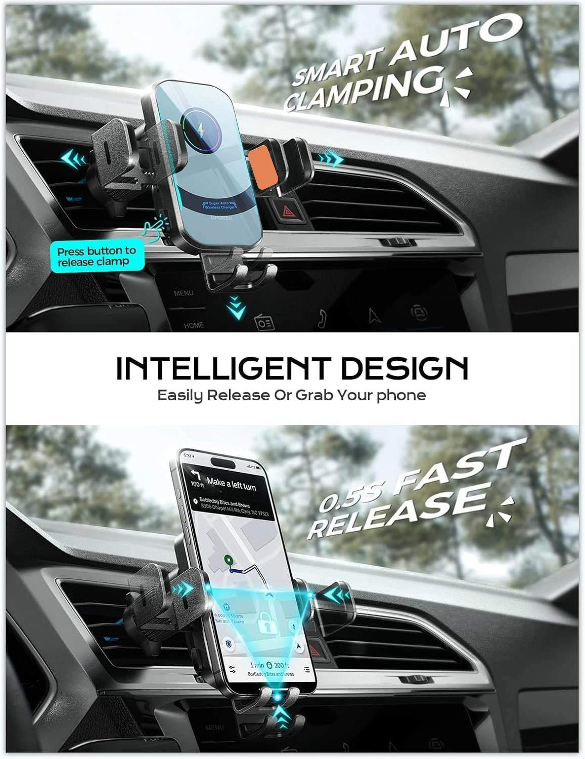 Беспроводное автомобильное зар – обзор и цена Phone Cooling Fan