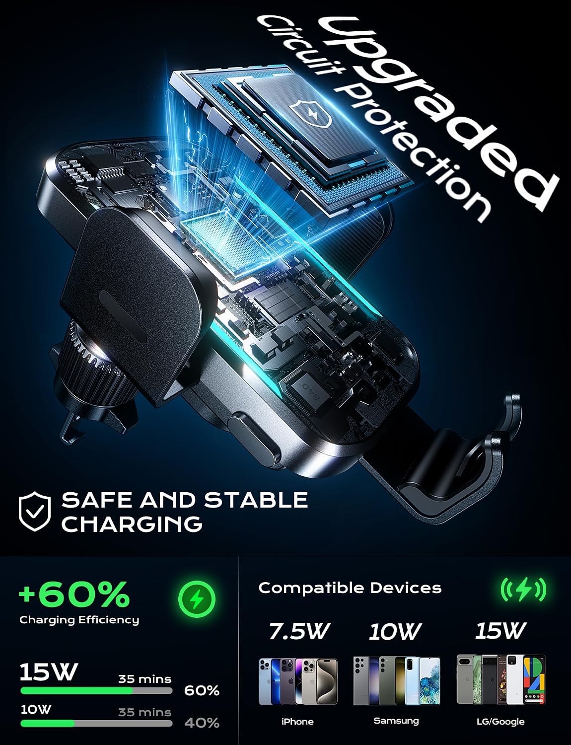 Беспроводное автомобильное зар – обзор и цена Phone Cooling Fan