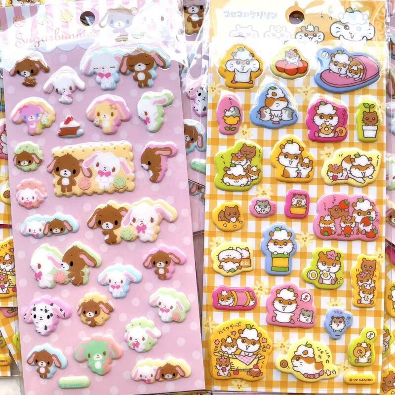 Новые 3D-наклейки Sanrio Usaha – обзор и цена Phone Accessories Cute